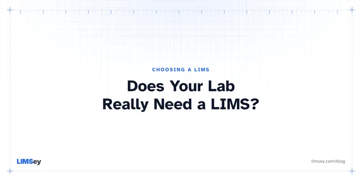 Illustration for “Does Your Lab Really Need a LIMS?”