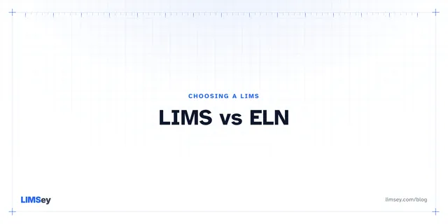 Illustration for “LIMS vs ELN: Which One Does an Engineering Test Lab Need?”