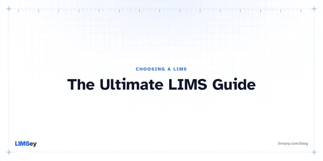 Illustration for “The Ultimate LIMS Guide”