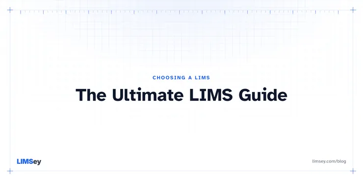 Illustration for “The Ultimate LIMS Guide”